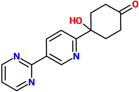 (image for) MC008110 4-OH-4-[5-(2-pyrimidinyl)-2-pyridinyl]cyclohexanone